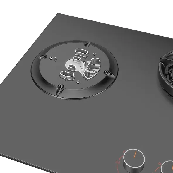 Fotile GLG90315-Y 900mm 3 Burner Hyper Flame Cooktop Matte Grey