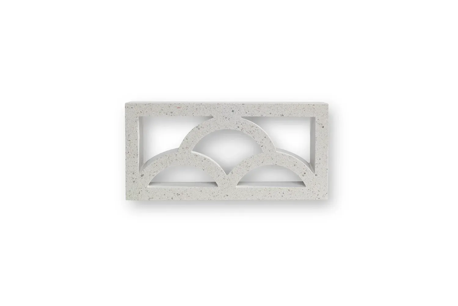 GB Masonry 10.938 Cloud Coloured Breeze Block - Porcelain