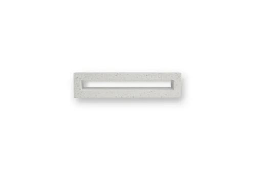 GB Masonry 10.960 Linear Coloured Breeze Block - Porcelain