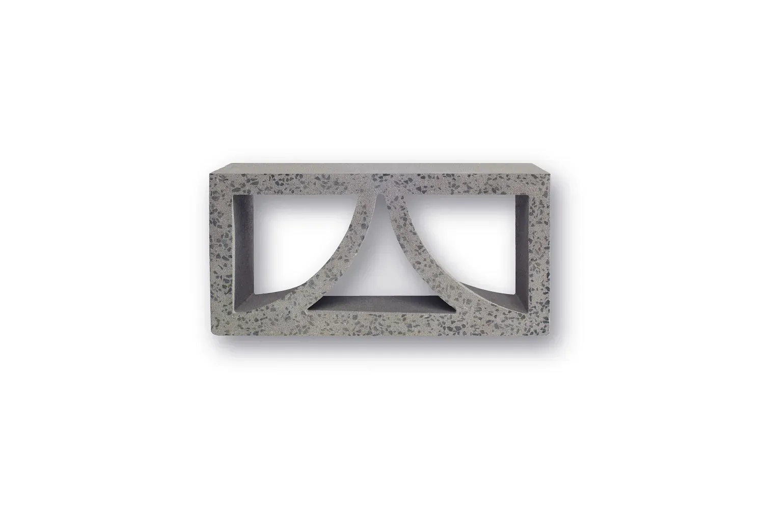 GB Masonry 20.414 Arc Coloured Breeze Block - Nickel
