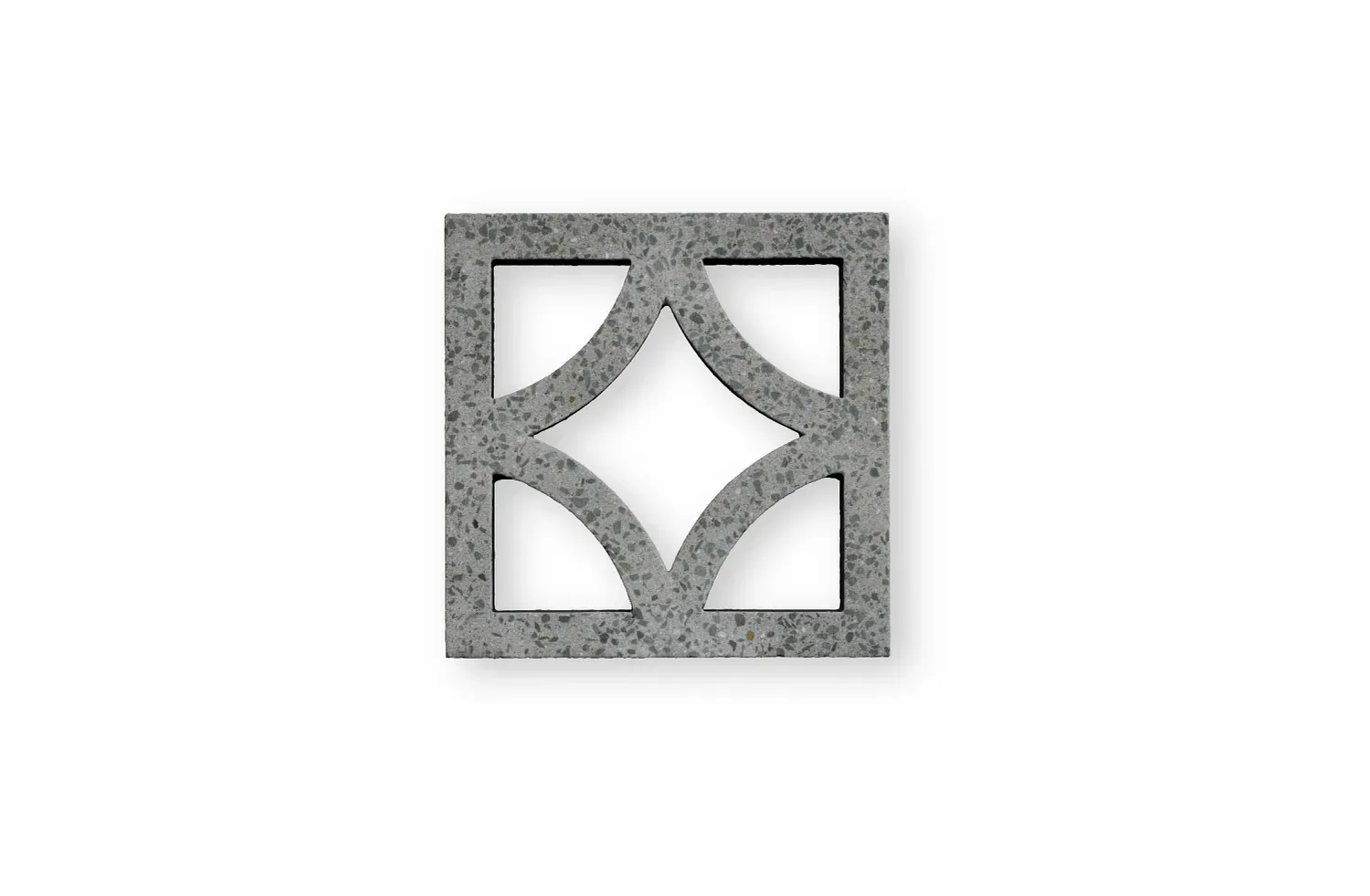 GB Masonry Star Coloured Breeze Block - Nickel