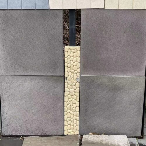 Ocean Range Black Rock Concrete Pavers