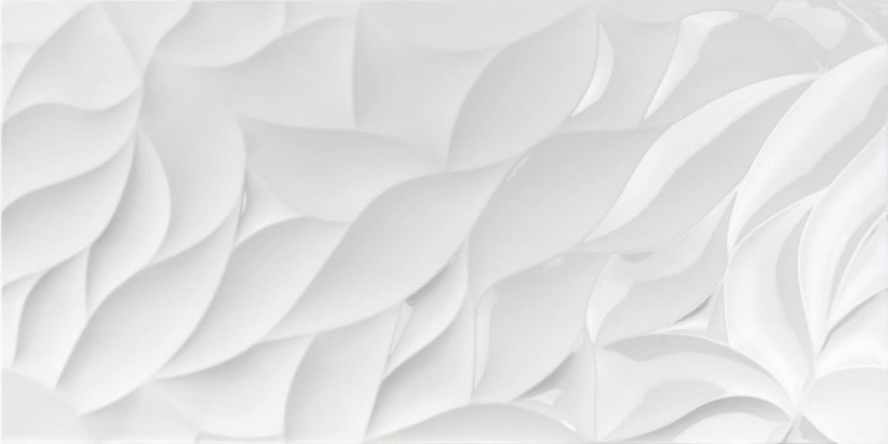 Capuciino Forma Wall - White Botanica Gloss - FORBTG36