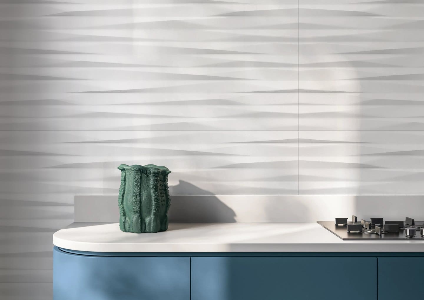 Capuciino Forma Wall - White Flow Gloss - FORFLG36 - Application
