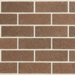 PGH Velour Brown face brick colour swatch, 230 x 110 x 76mm