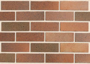 PGH Dry Pressed Architectural Bradfield Bronze face brick colour swatch, 230 x 110 x 76mm